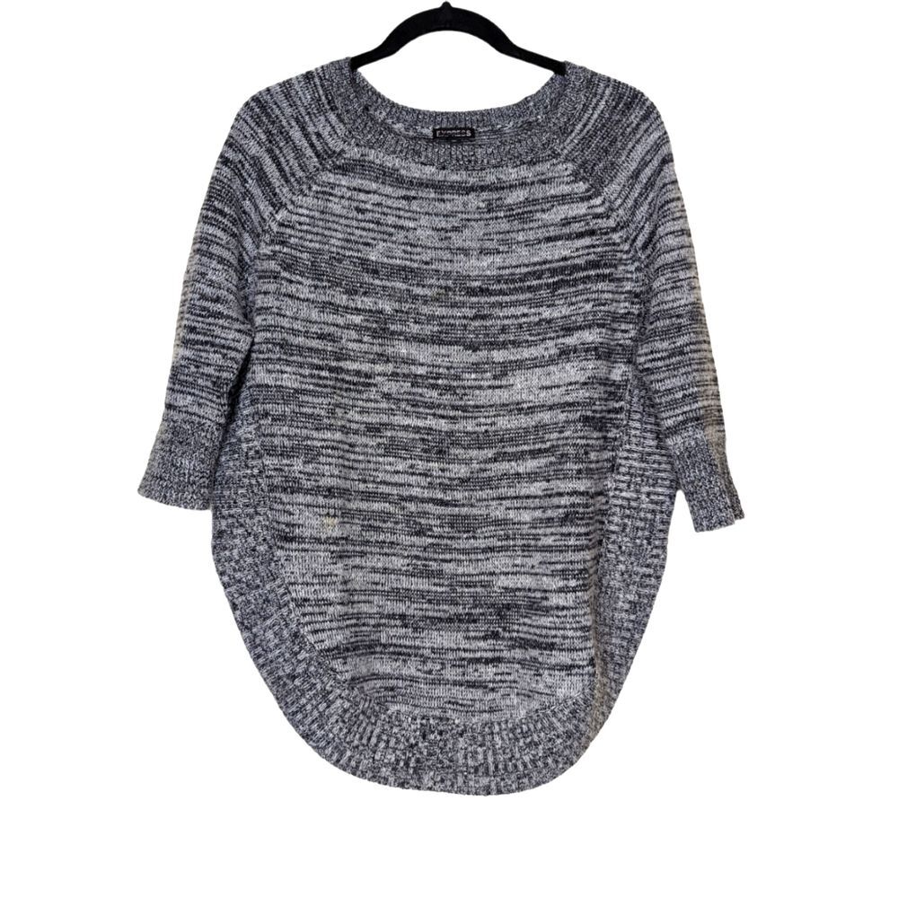 Express‎ 3/4 Sleeve Black Sweater
